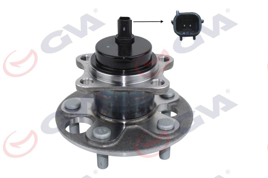 ARKA TEKER PORYASI RULMANLI AURIS-COROLLA E150 07-12 ABS Lİ 5 BİJON