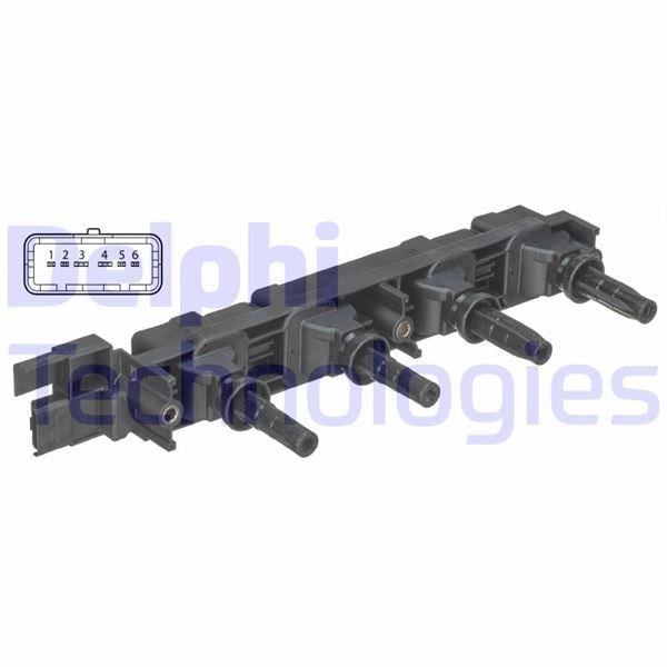 ATEŞLEME BOBİNİ P206 2.0RC C4 2.0 C8 2.2 P307-2.0 P406 2.2 P407 1.8 2.2 04-10 P607 2.2 P807 2.2
