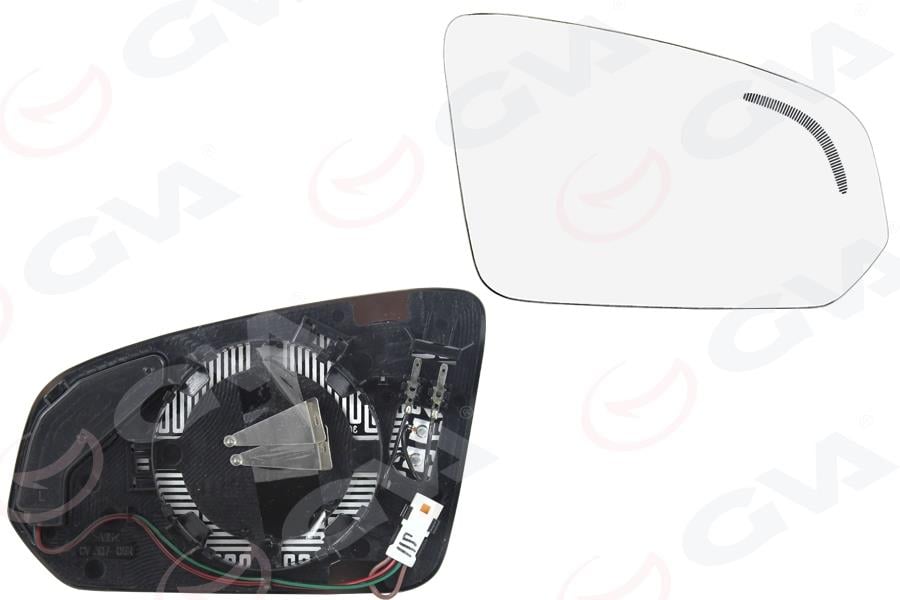 AYNA CAMI ISITMALI CONVEX SAĞ VOLVO S60 II-III S90 V60 V90 19> ŞERİT ASİSTANINA SAHİP ARAÇLAR
