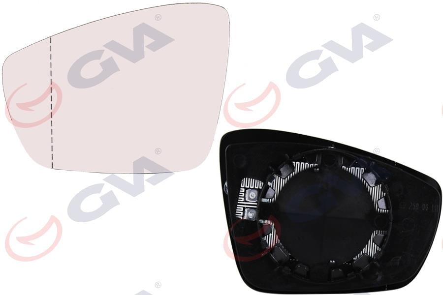 AYNA CAMI SOL POLO 09> ISITMALI ASFERİK VM-388AGHL