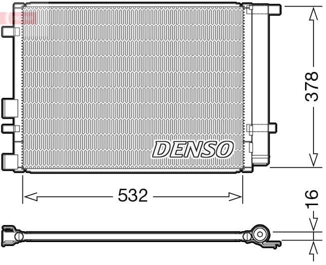 CONDENSER. AİR CONDİTİONİNG HYUNDAI İ20 I 08-15