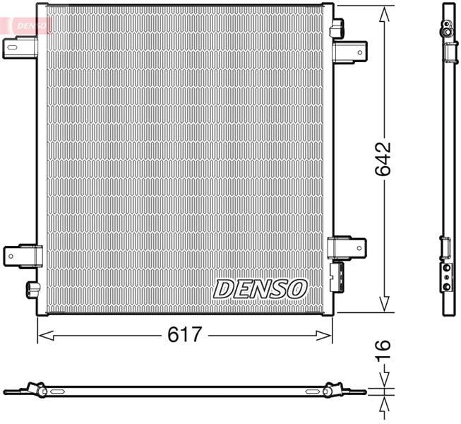 CONDENSER. AİR CONDİTİONİNG INFINITI QX80 13-