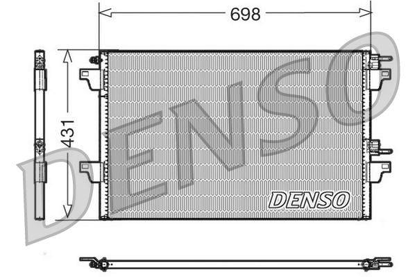 CONDENSER. AİR CONDİTİONİNG RENAULT ESPACE III 96-02