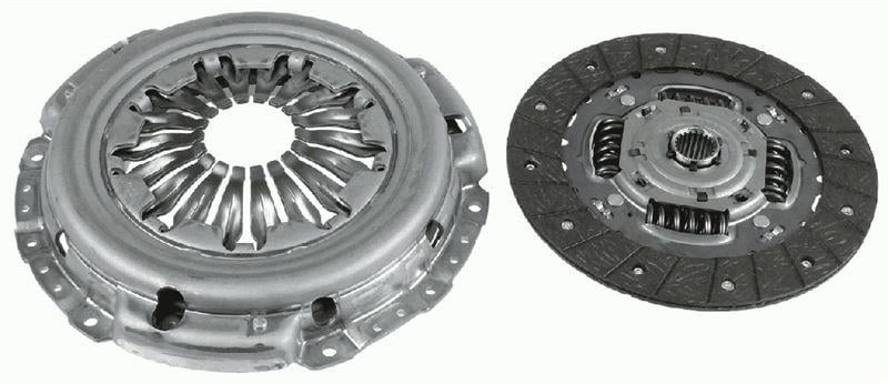 DEBRİYAJ SETİ BASKI DİSK RENAULT SCENIC III 09> GRAND SCENIC III 09> DACIA DUSTER 10> DOKKER 12> 1.5 DCİ 220/225 mm K9K.8.30