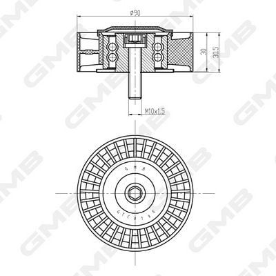 DEFLECTİON PULLEY/GUİDE PULLEY. TİMİNG BELT