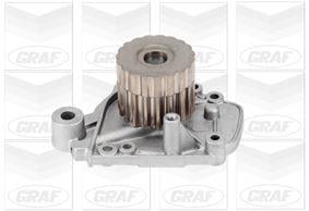 DEVİRDAİM SU POMPASI HONDA CIVIC 1.6L D16Y EURO MB kasa 96-99 / 1.6L D16Y yerli üretim araçlar için EL kasa 98-01 / HR-V 1.6L D16W1 GH kasa 99-07