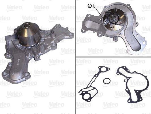 DEVİRDAİM SU POMPASI HYUNDAI GALLOPER 3.0L 6G72 V6 91-03 / SONATA 3.0L G6AT V6 91-98 / MITSUBISHI PA JERO 3.0L 6G72 V6 24v turbo 91-99