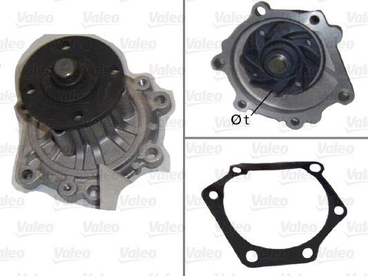 DEVİRDAİM SU POMPASI TOYOTA HILUX 2.4L 2L LN85 LN145 90-04 / 2.4L 2L-T LN105 4x4 93-04 / 2.8L 3L LN1 06 4x4 88-94 / HIACE 2.4L 2L LH112 LH114 89->