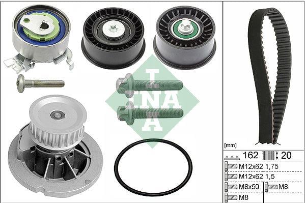 DEVİRDAİMLİ EKSANTRİK GERGİ KİTİ 162x200 ASTRA G-CORSA C-VECTRA C-MERIVA A-ZAFIRA A 1.4-1.6-1.8 16V Z16XE-Z14XE 6334035 DEVİRDAİMLİ