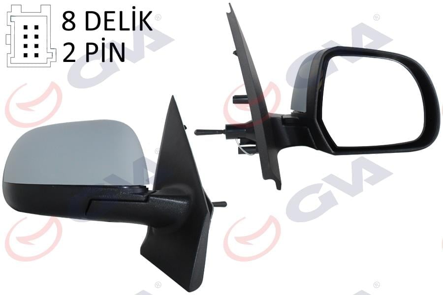 DIŞ DİKİZ AYNASI SAĞ DOKKER-LODGY 12> MEKANİK SENSÖRLÜ ASTARLI KONVEKS
