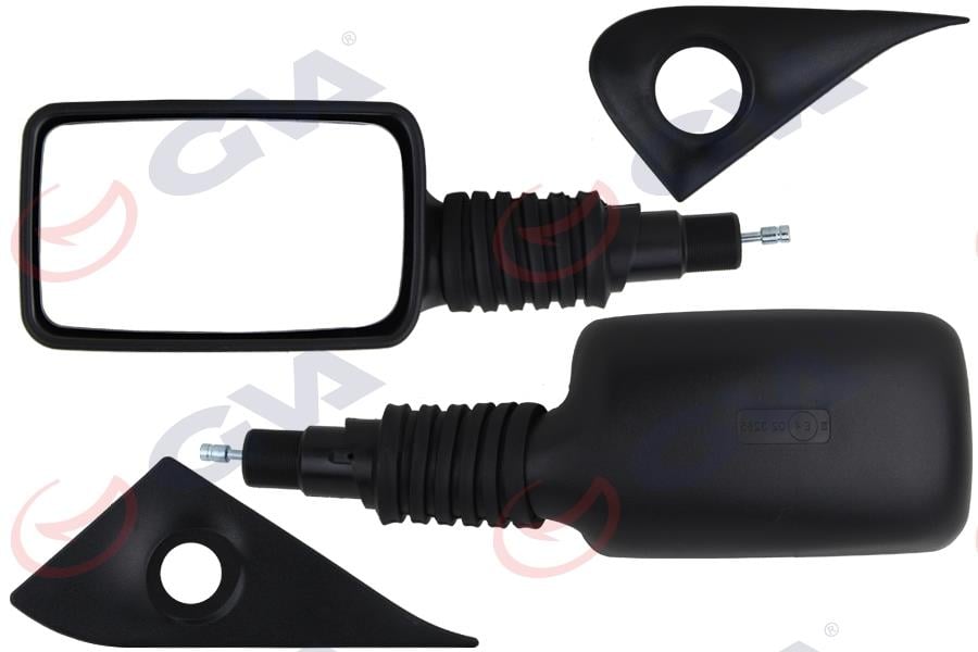 DIŞ DİKİZ AYNASI SOL UNO 3D / 5D 88-10 MANUEL KONVEKS
