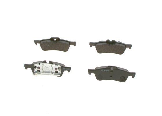 DİSK BALATA - ARKA - WVA 23716 - 123.1X43.7X16.1/16.7 MM -