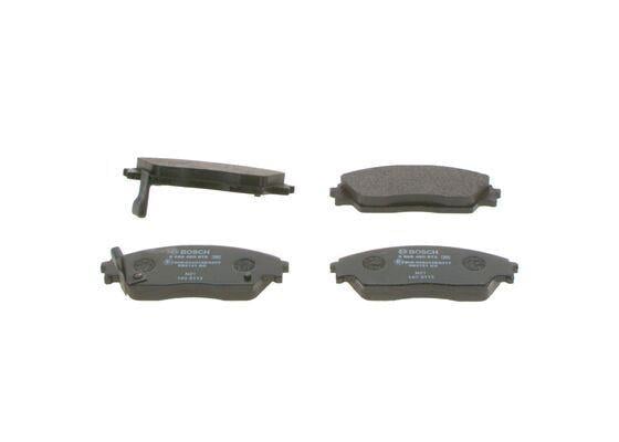 DİSK BALATA - ÖN - WVA 21322 - 132.2X49.4X15 MM - İKAZ KABLOLU