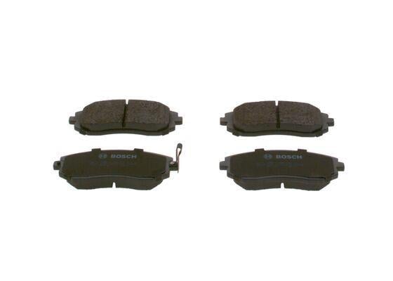 DİSK BALATA - ÖN - WVA 23865 - 137X56.8X17.8 MM - İKAZ KABLOLU
