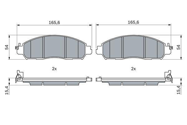 DİSK BALATA NISSAN E-NV 200-LEAF
