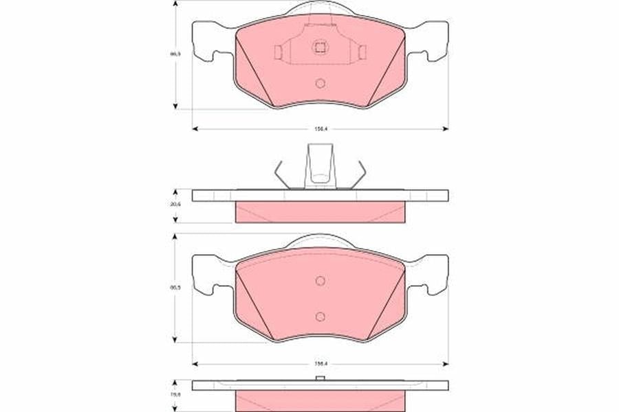 DİSK BALATA ÖN AKS ARKA AKS FORD MAVERICK FORD AUSTRALIA ESCAPE BA-ZA-ZB-ZC-ZD FORD USA ESCAPE-ESC APE MAZDA TRIBUTE EP 2001->
