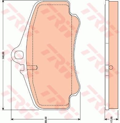 DİSK BALATA ÖN AKS PORSCHE 911 996 1999->2002