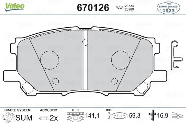 DİSK FREN BALATASI ÖN LEXUS RX 2003-2008