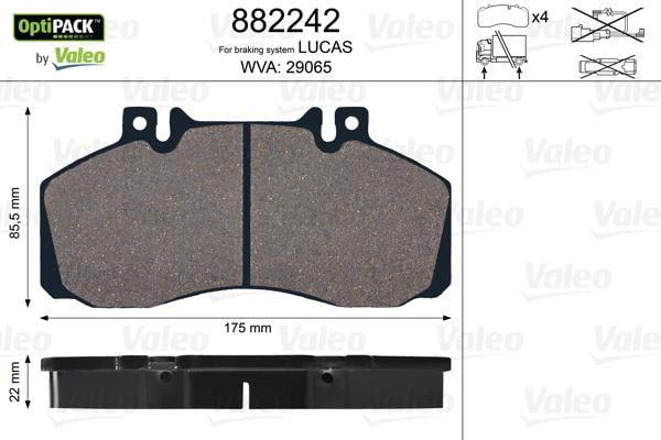 DİSK FREN BALATASI OPTIPACK RENAULT MIDLINER SENSÖRSÜZ