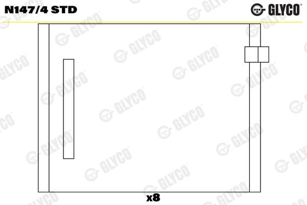 EKSANTRIK YATAK VAG 76.5MM ANY