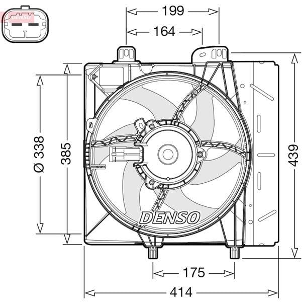 FAN MOTORU 1007 2008 I 207 207 CC 207 SW 207 208 I 301-C-ELYSEE C2 C3 I C3 I PLURİEL C3 II C3 II AİRCROSS C3 II VAN C3 III C4 CACTUS C4 CACTUS VAN DS3