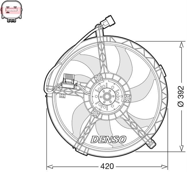 FAN. RADİATOR MINI MINI R56 06-13