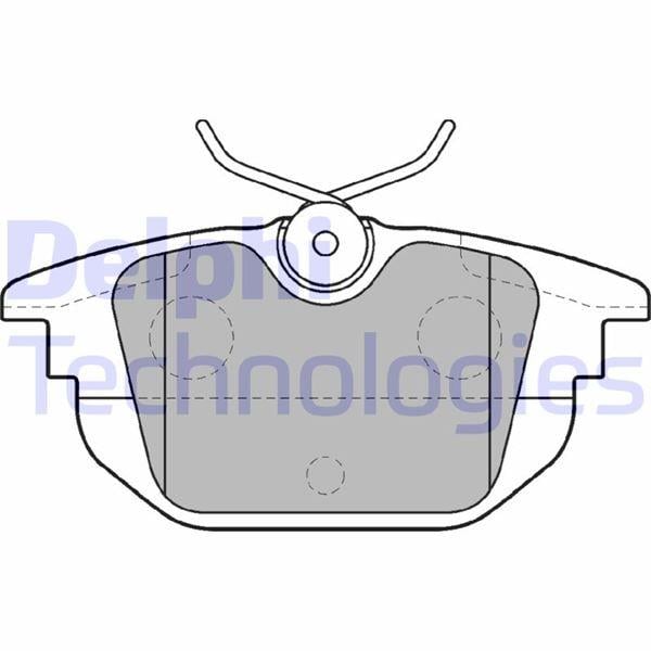 FREN BALATASI ARKA ALFA ROMEO 145. 146. GTV. SPİDER / FIAT BRAVA. BRAVO. COUP . MAREA. PUNTO 95>