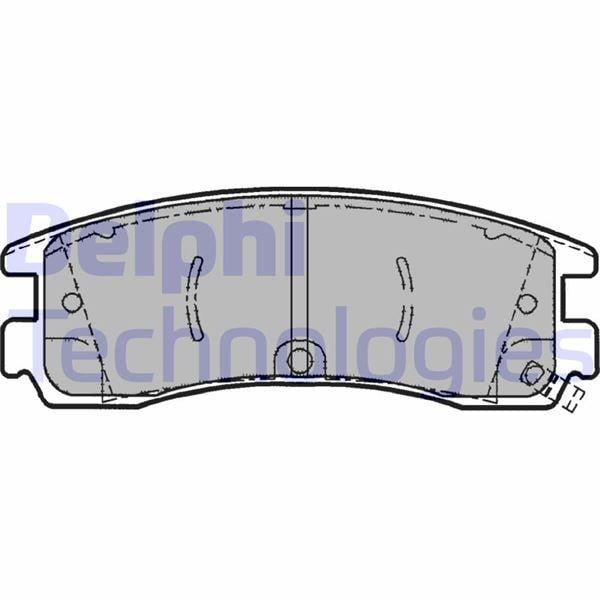 FREN BALATASI ARKA CHEVROLET ALERO / OPEL SİNTRA 97>