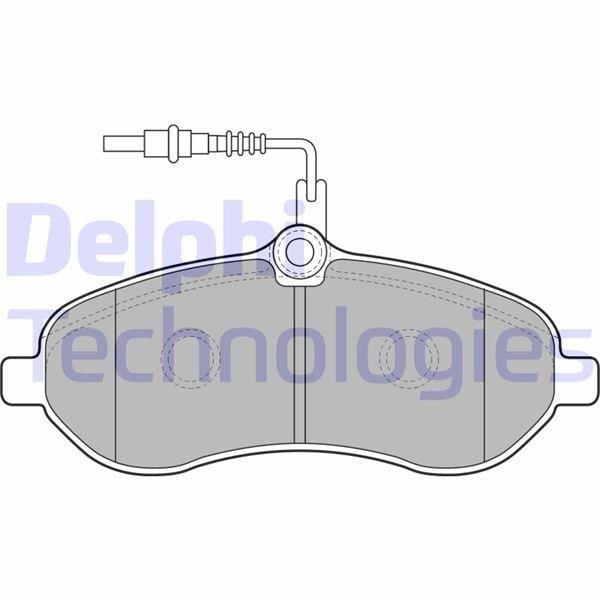 FREN BALATASI ÖN CITROEN DİSPATCH. JUMPY / FIAT SCUDO / PEUGEOT EXPERT 01/07>