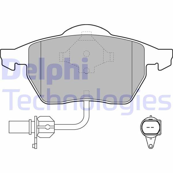 FREN BALATASI ÖN FORD GALAXY / SEAT ALHAMBRA / VW SHARAN 05/00>04/01
