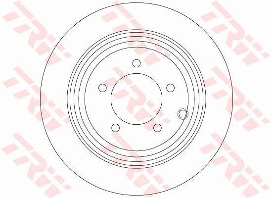 FREN DİSKİ ARKA AKS CHRYSLER 200 CONVERTİBLE-200 SALOON-200 SALOON-SEBRING JS -SEBRING CONVERTİBLE JS DODGE CALIBER JEEP COMPASS MK49 -PATRIOT MK74 -