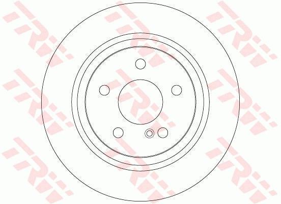 FREN DİSKİ ARKA AKS MERCEDES-BENZ SL R230 -