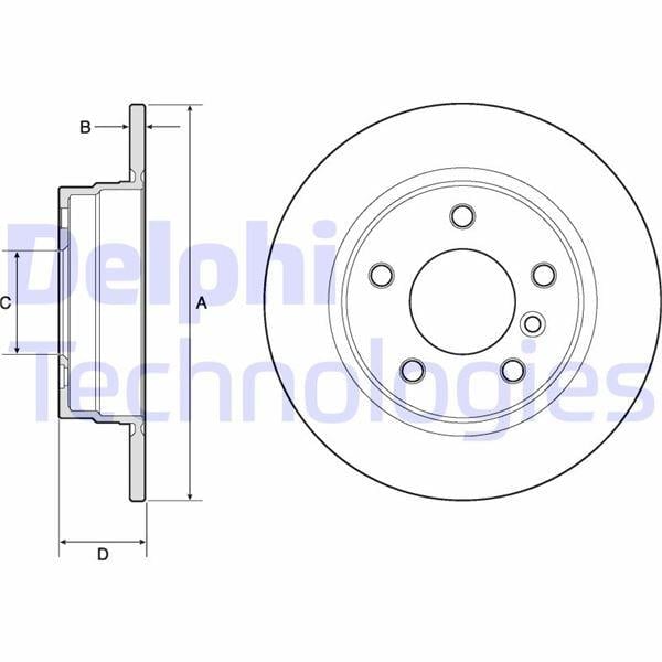 FREN DISKI ARKA BMW E36 91>98 E46 97>05