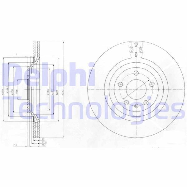 FREN DİSKİ ÇİFTLİ PAKET . DELİKLİ ARKA AUDI ALLROAD. S6 05/2006 >