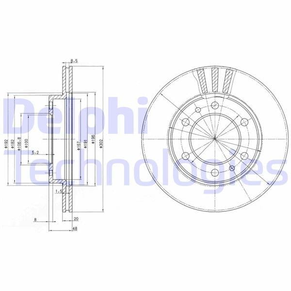 FREN DİSKİ ÇİFTLİ PAKET . DELİKLİ ÖN TOYOTA LANDCRUISER 1980 > 12/1996