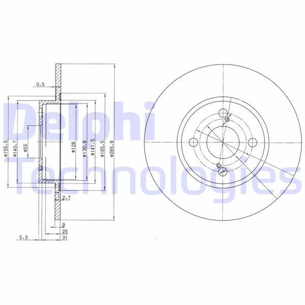FREN DİSKİ ÇİFTLİ PAKET . DELİKSİZ ARKA TOYOTA COROLLA 11/1992 > 12/2001