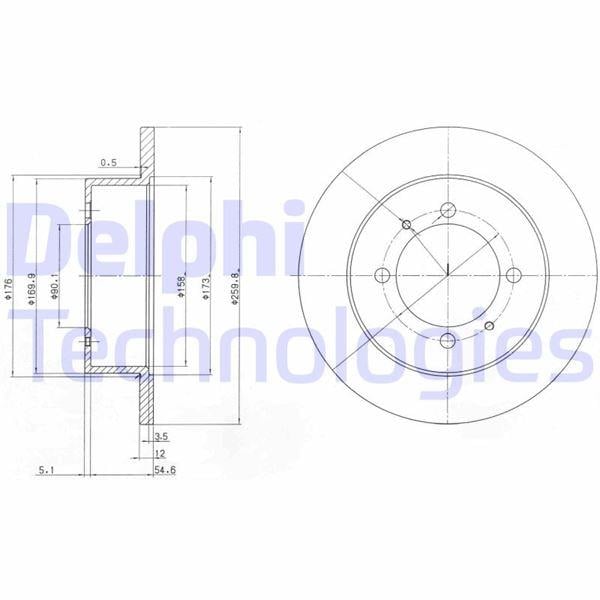 FREN DİSKİ ÇİFTLİ PAKET . DELİKSİZ ARKA HYUNDAI SONATA 01/1994 > 08/1998