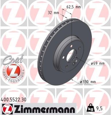 FREN DISKI ON MERCEDES W205 S205 C205 A205 W213 S213 C238 A238 X253 C253