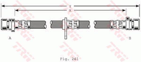 FREN HORTUMU ARKA AKS SAĞ SOL İÇ HONDA ACCORD IV CB -ACCORD V CC-CD -ACCORD V CE-CF- CD ROVER 60 0 I RH -