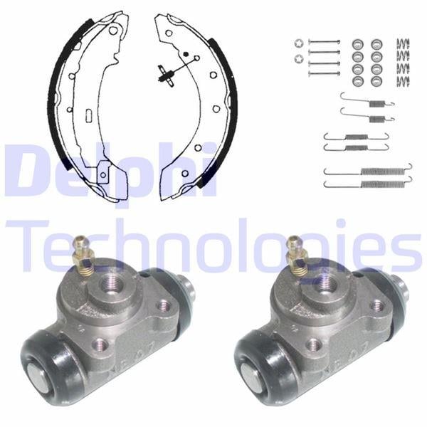 FREN PABUÇ KİTİ ARKA CITROEN XSARA. ZX / PEUGEOT 306 05/95>