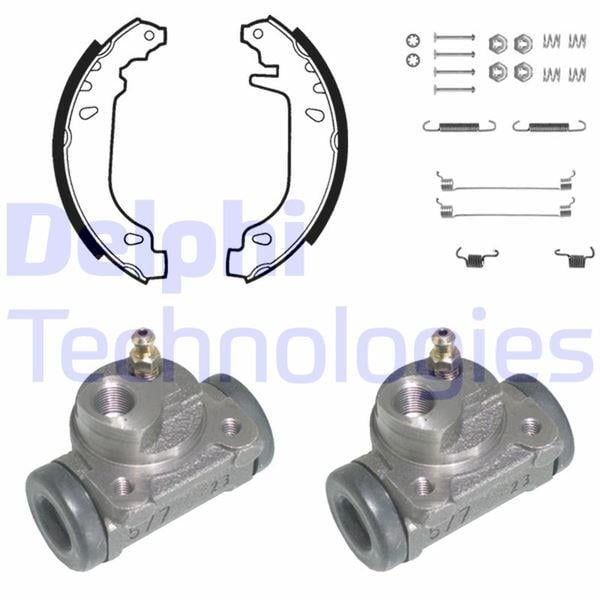 FREN PABUÇ KİTİ ARKA RENAULT 21 03/87>94