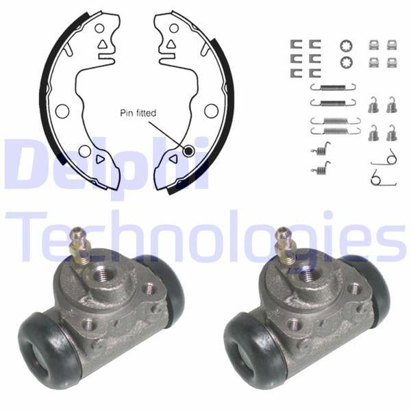 FREN PABUÇ KİTİ ARKA RENAULT 4. 5 09/80>12/85