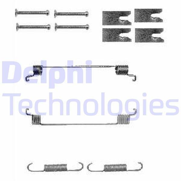 FREN PABUÇ MONTAJ TAKIMI ARKA FIAT GRANDE PUNTO. IDEA / LANCIA MUSA / OPEL CORSA. CORSA VAN 10/03>
