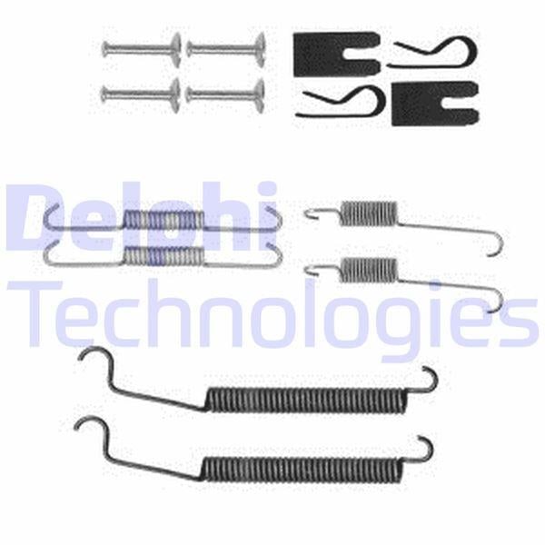 FREN PABUÇ MONTAJ TAKIMI ARKA MITSUBISHI COLT 05>; SMART 44 04> 05>