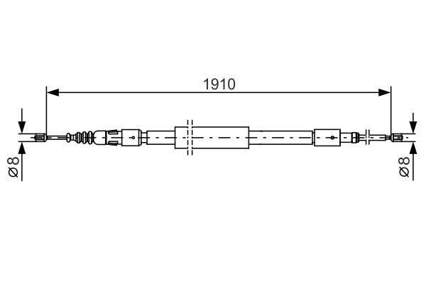 FREN TELİ. 1910 MM