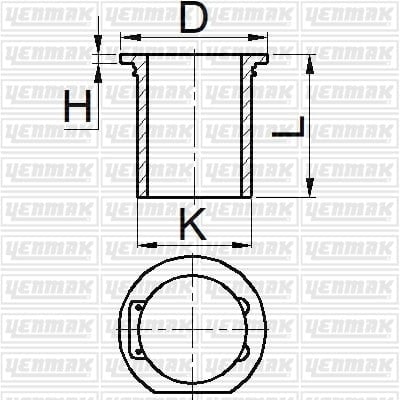 GOMLEK Q92.0MM STD -COMPRESOR-DAIMLER BENZ OM 457-VOİTH-NR: LP 490