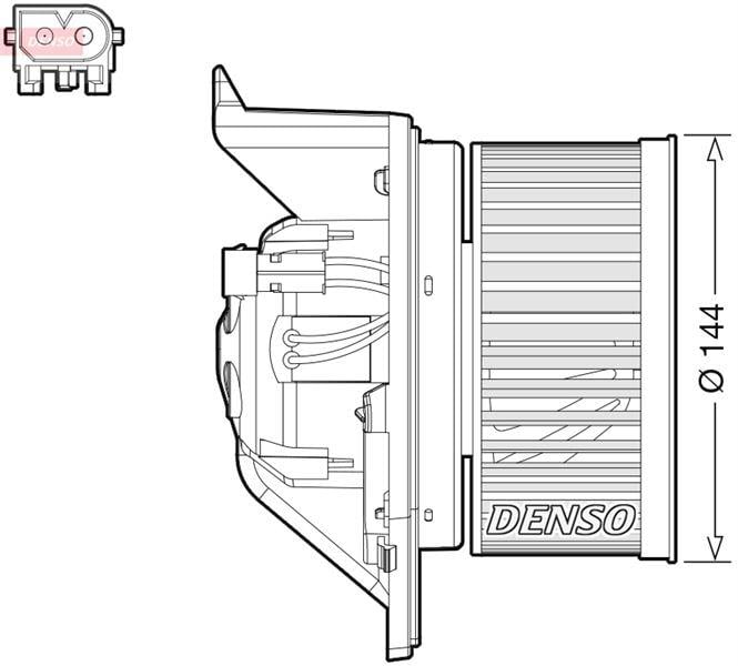 KALORIFER MOTORU MINI R55 R56 R57 R58 R59 R60 R61