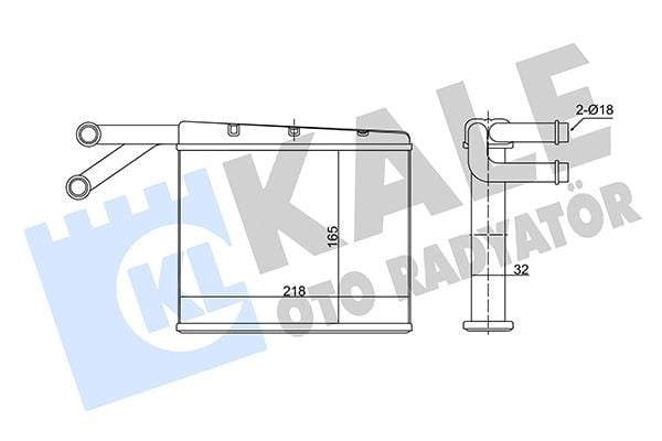 KALORIFER RADYATORU MERCEDES SPRINTER B901>B904 95>06