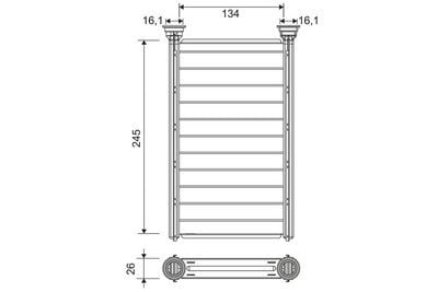 KALORIFER RADYATORU MERCEDES W205 S205 C205 A205 W213 S213 C238 A238 C253 X253 X290 W463