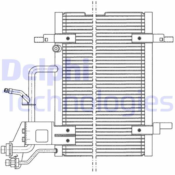 KLİMA KONDENSERİ PASSAT 96-00 A4 95-00 610x420x19